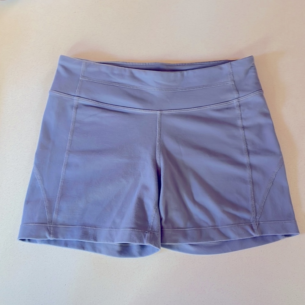 Athleta Shortie Bike Workout Shorts Grey M